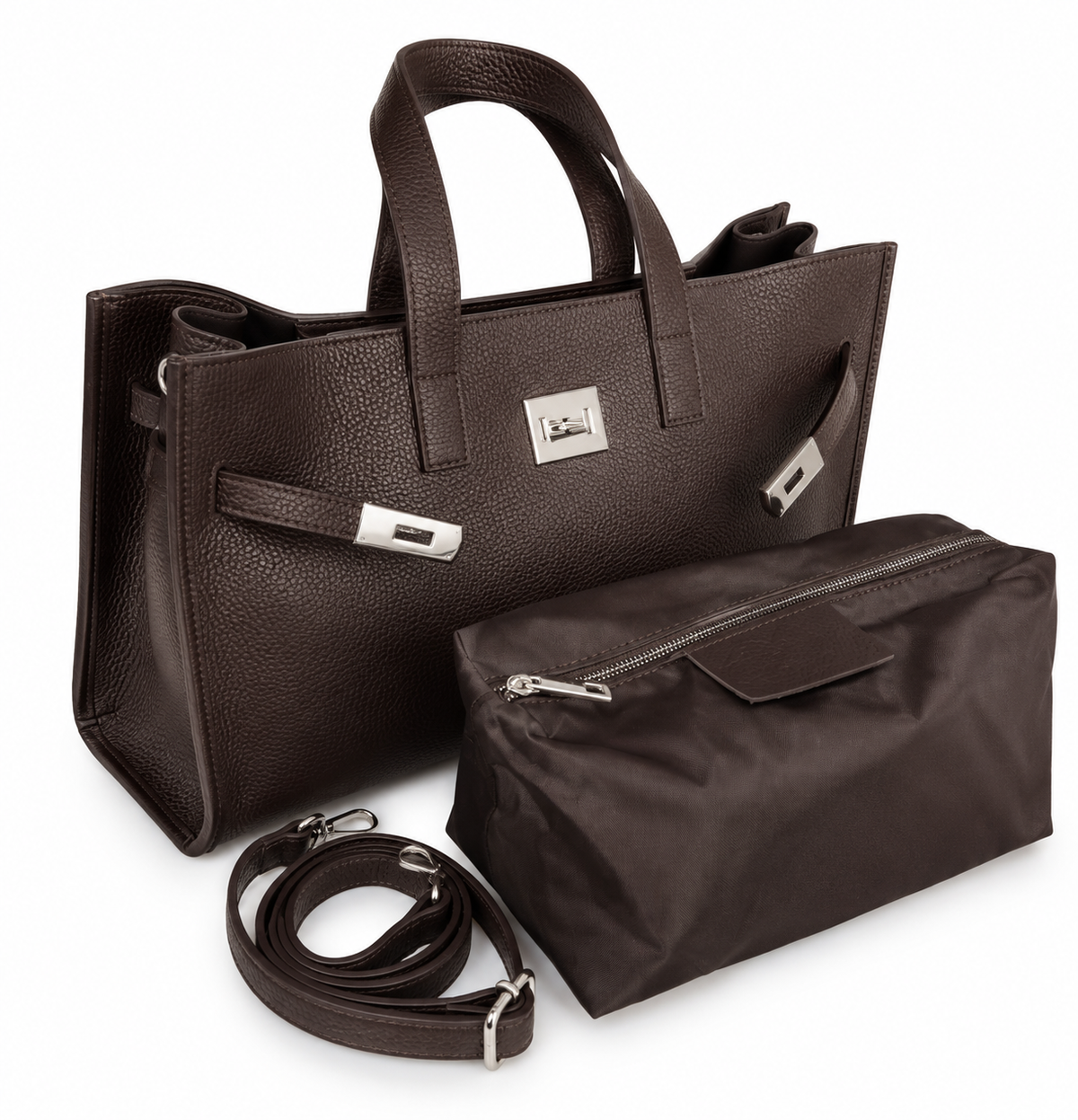 MODEL 07 — DARK CHOCOLATE/SILVER