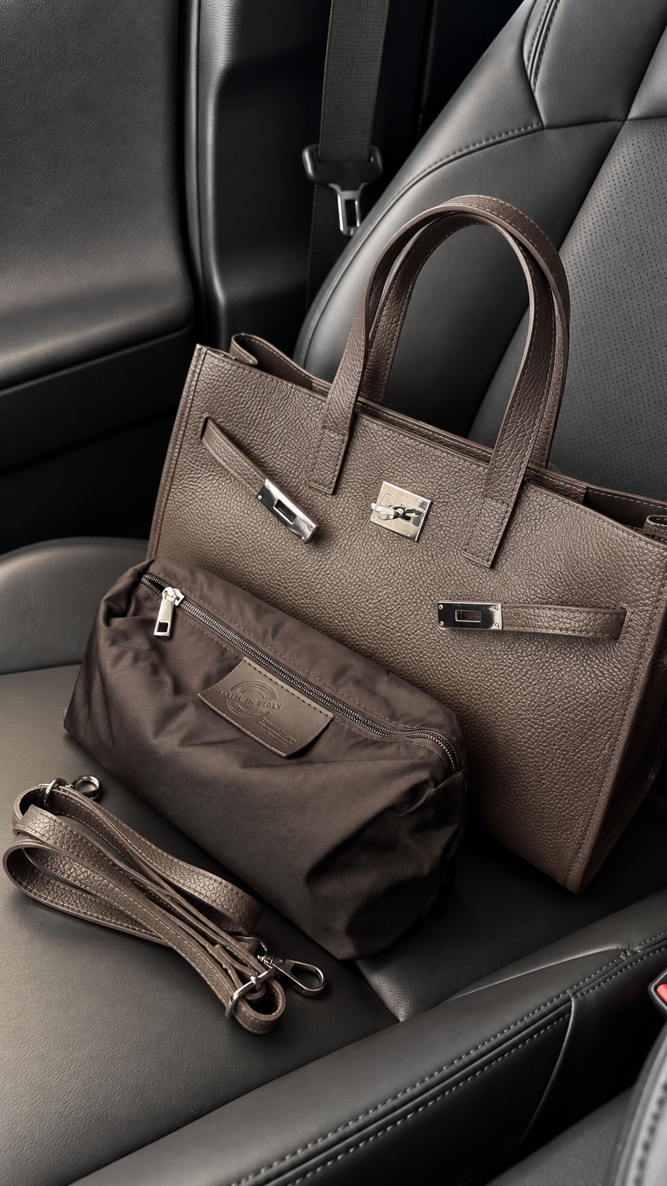 MODEL 07 — DARK CHOCOLATE/SILVER